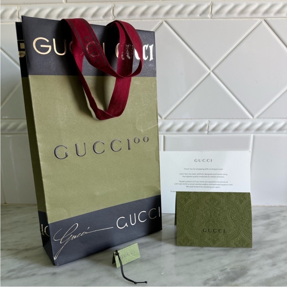 Gucci Gift Bag And Card Holder